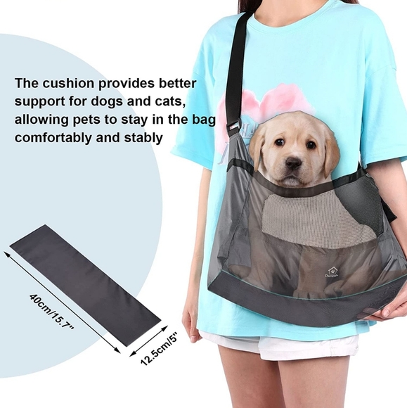 Ownpets Pet Sling | Lightweight Pet Sling Travel Bag with Storage Pouch - Picture 13 of 13